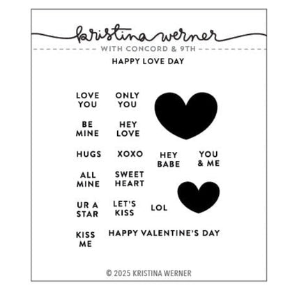 Happy Love Day Stamp Set