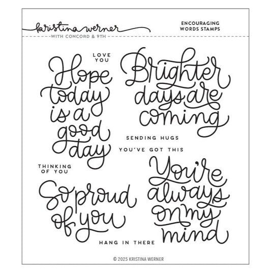Encouraging Words Stamp Set