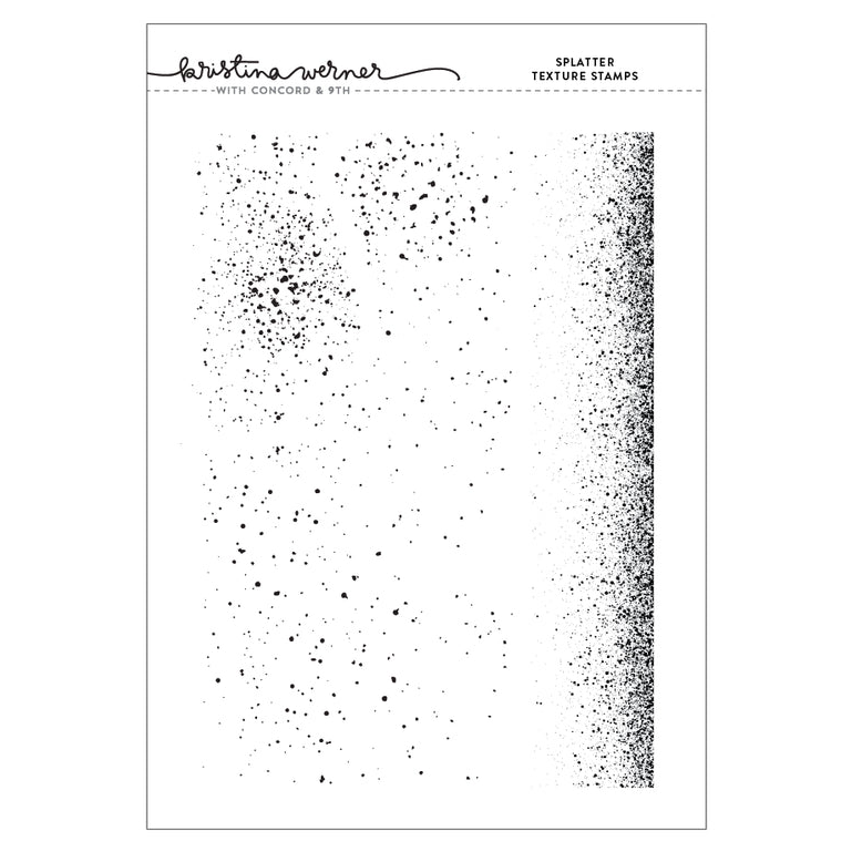 Splatter Texture Stamp Set 