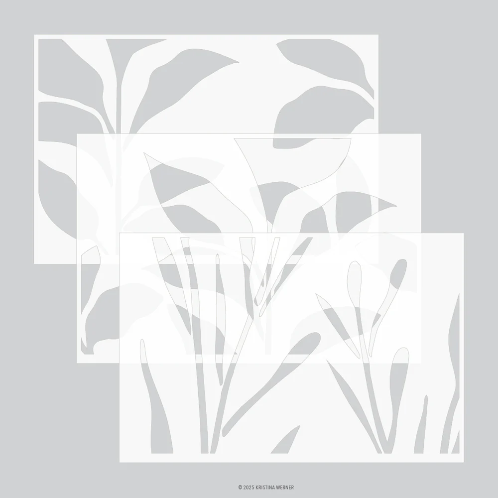Botanic Shade Stencil Pack