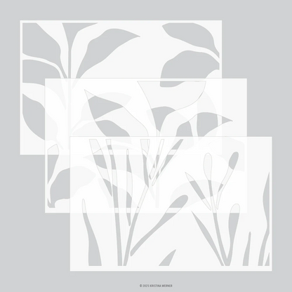 Botanic Shade Stencil Pack