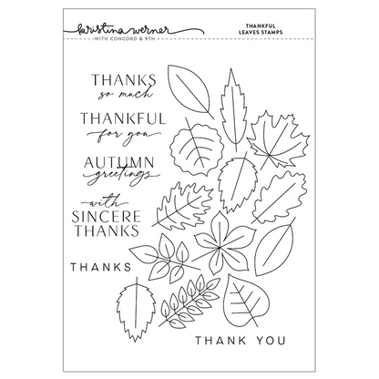 Thankful Leaves Stamp Set