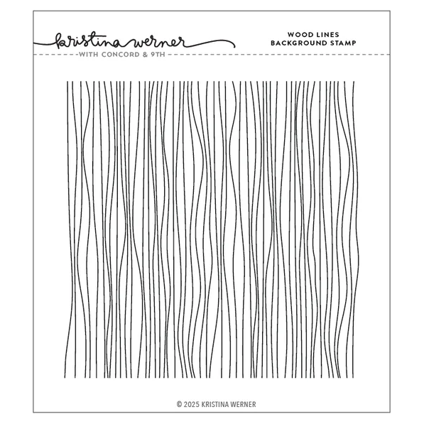 Wood Lines Background Stamp