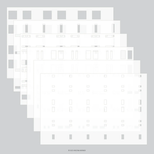 Plaid Perfection Stencils