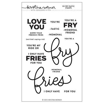 So Fry-tastic Stamp Set