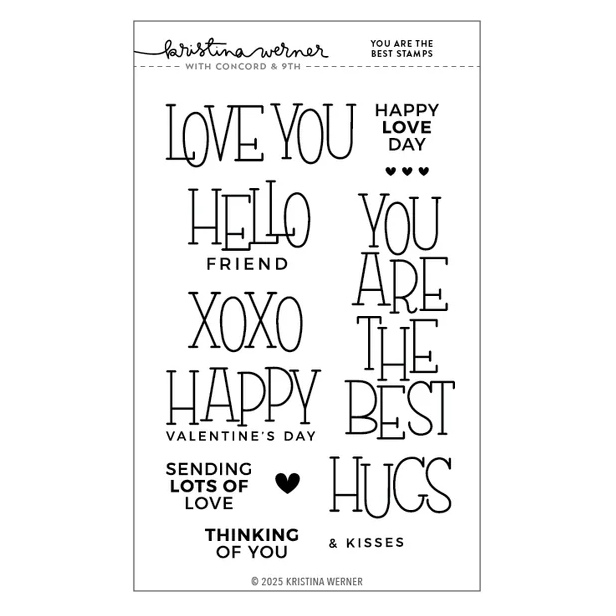 You Are The Best Stamp Set