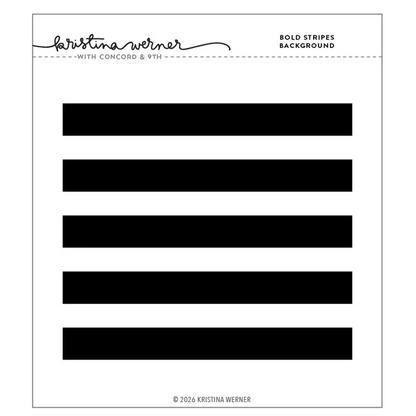 Bold Stripes Background Stamp