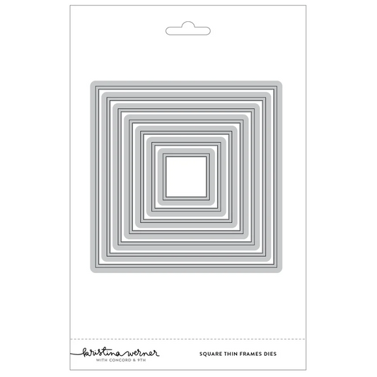 Square Thin Frames Dies