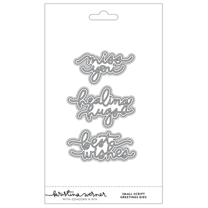 Small Script Greetings Dies 