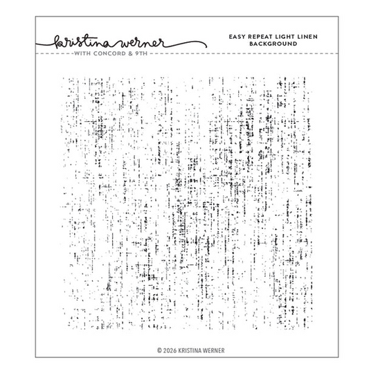 Easy Repeat Light Linen Background Stamp