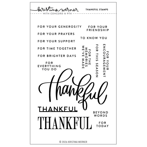 Thankful Stamp Set