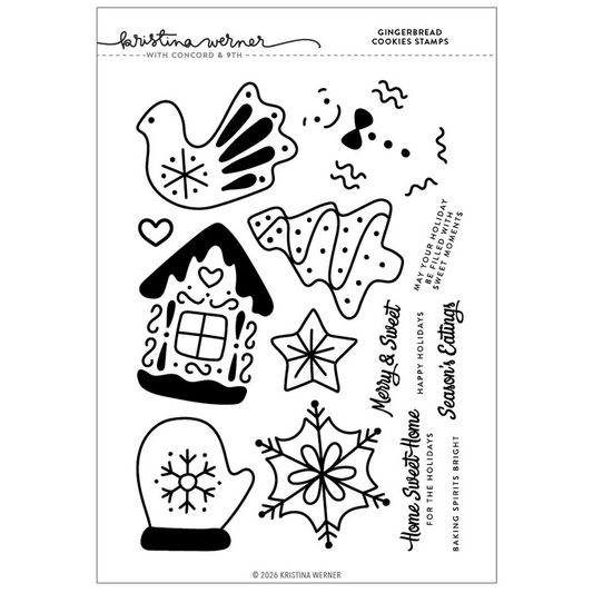 Gingerbread Cookies Stamp Set