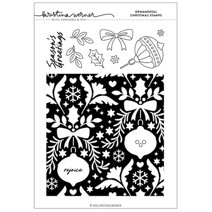 Ornamental Christmas Stamp Set