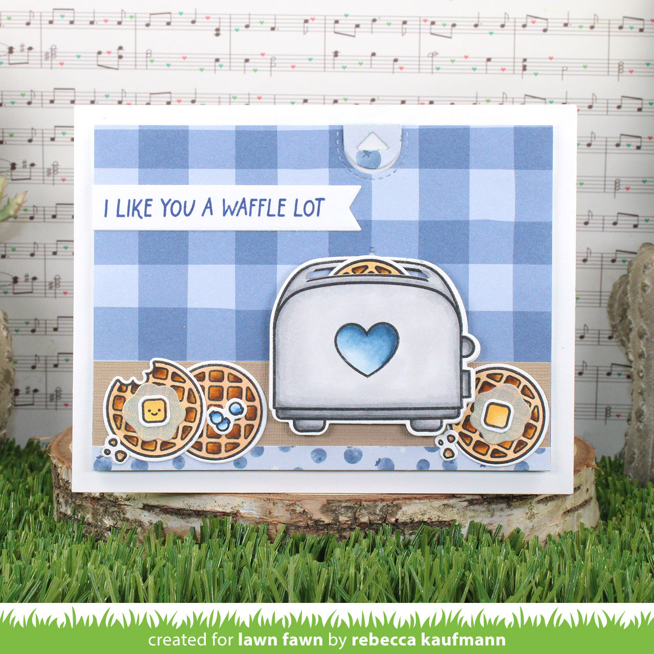 A Waffle Lot Stamp Set