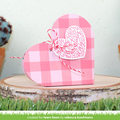 Heart Pouch Lawn Cuts