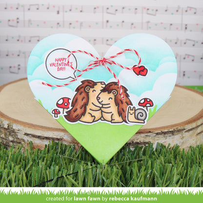 Heart Pouch Lawn Cuts