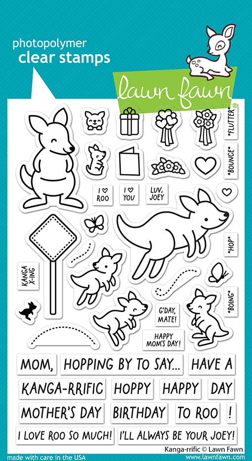 Kanga-Rrific Stamp Set