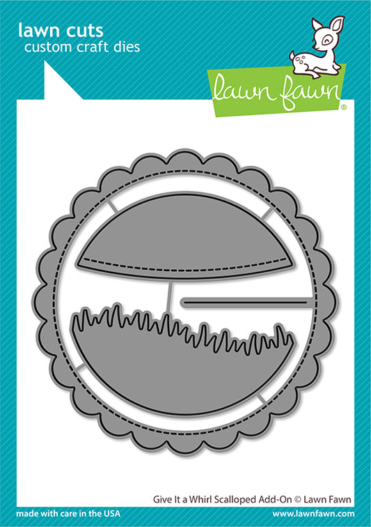 Give It A Whirl Scalloped Add-On Lawn Cuts