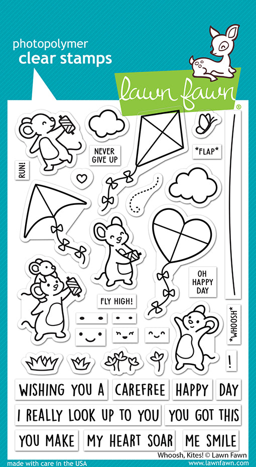 Whoosh, Kites! Stamp Set