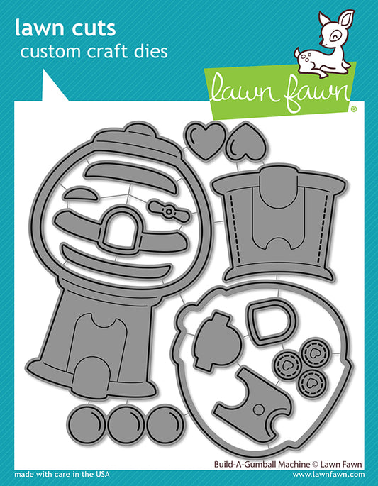 Build-A-Gumball Machine Lawn Cuts