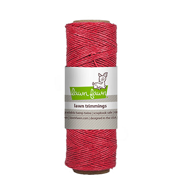 Red Hemp Twine