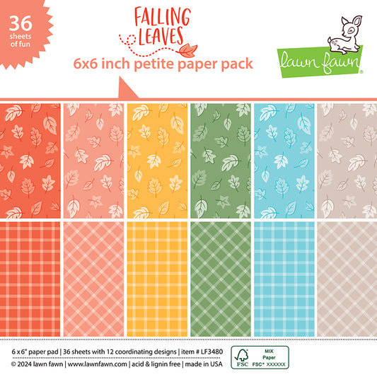 Falling Leaves 6x6 Petite Paper Pack