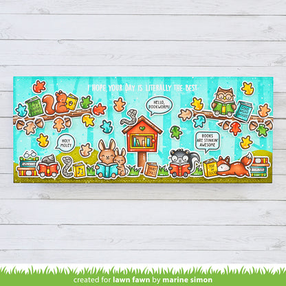 Little Woodland Library Stamp Set