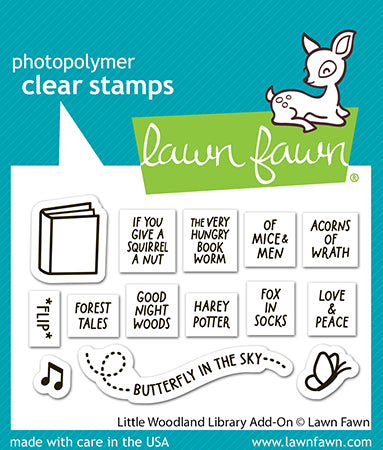 Little Woodland Library Add-On Stamp Set