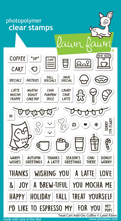 Treat Cart Add-On: Coffee Stamp Set