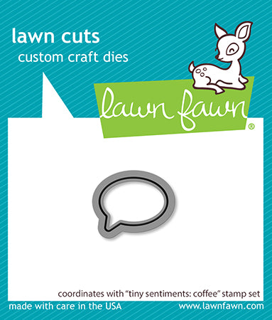 Tiny Sentiments: Coffee Lawn Cuts