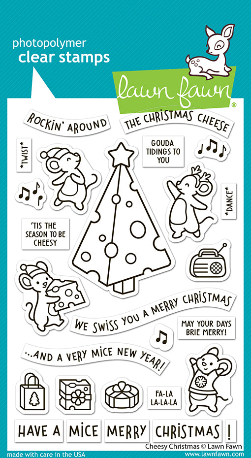 Cheesy Christmas Stamp Set