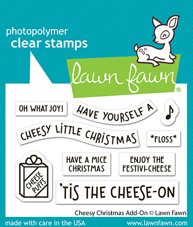 Cheesy Christmas Add-On Stamp Set