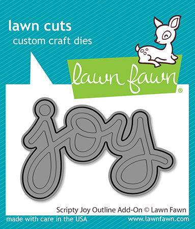 Scripty Joy Outline Add-On Lawn Cuts