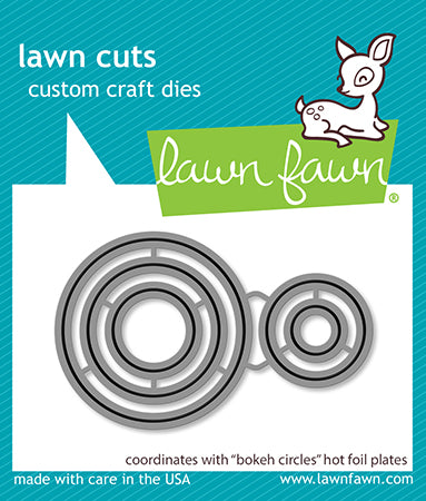 Bokeh Circles Lawn Cuts