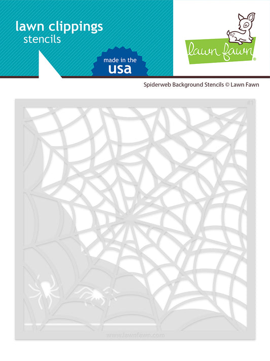 Spiderweb Background Stencils