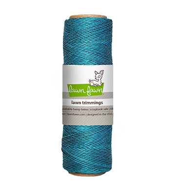 Teal Hemp Twine 