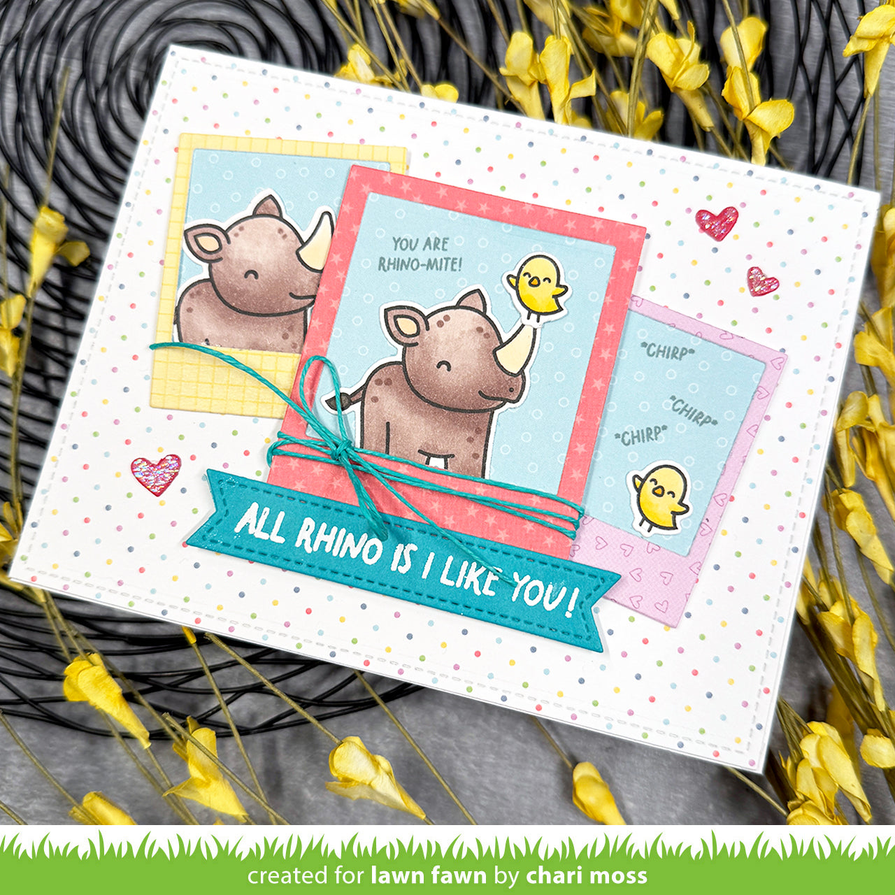 Rhino-Mite! Stamp Set