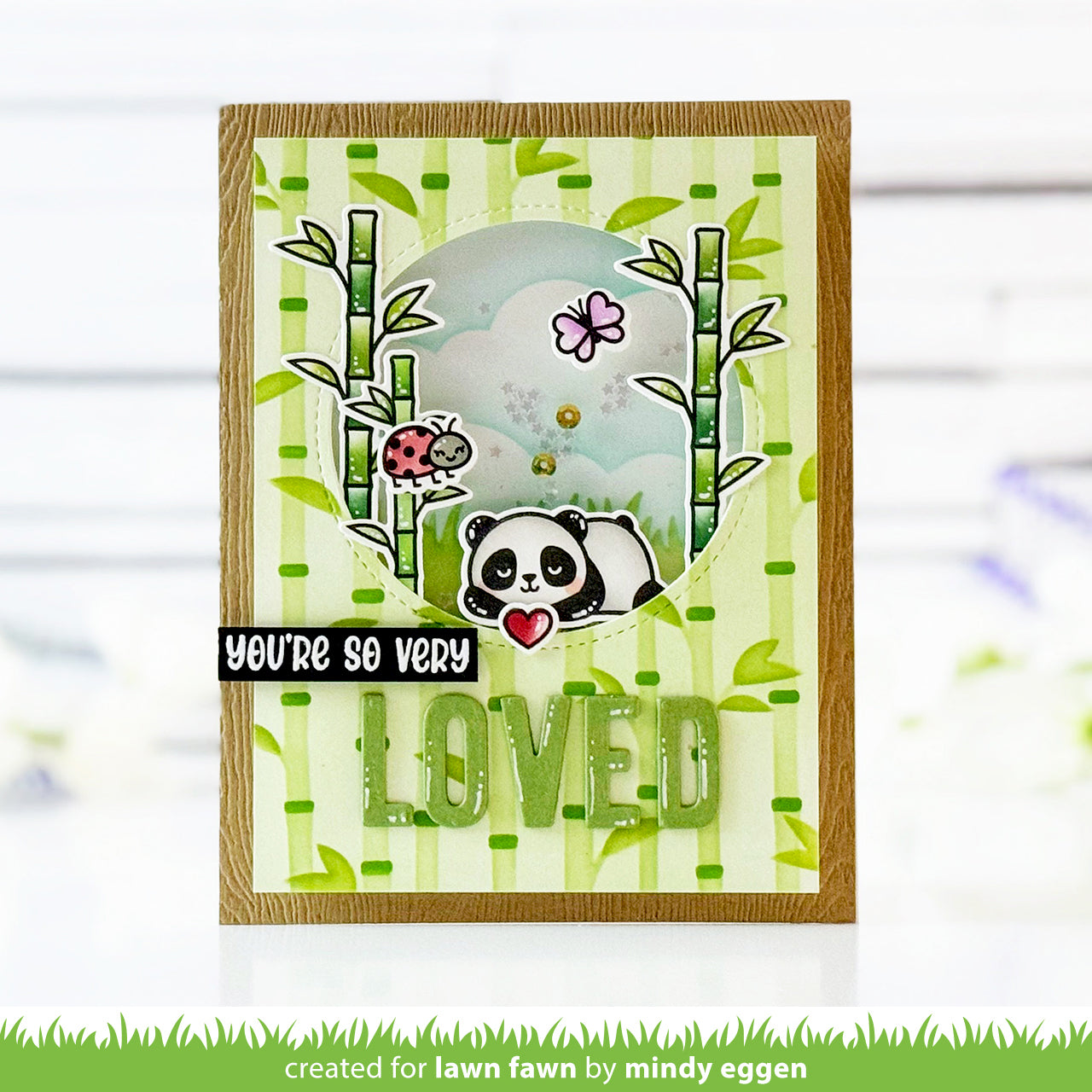 I Heart Pandas Add-On Stamp Set