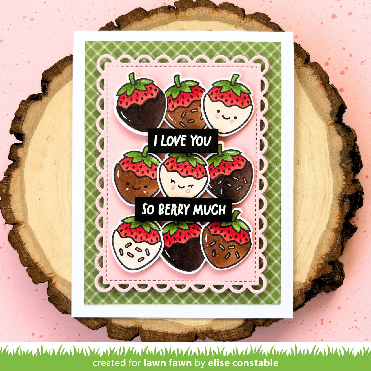 Sweet Strawberry Stamp Set