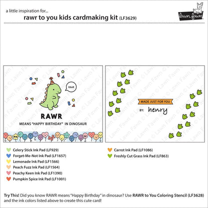 Rawr to You Kids Cardmaking Kit