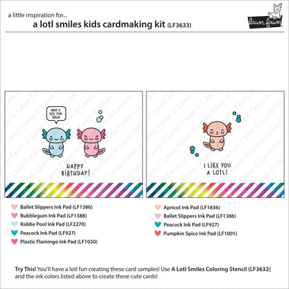 A Lotl Smiles Kids Cardmaking Kit