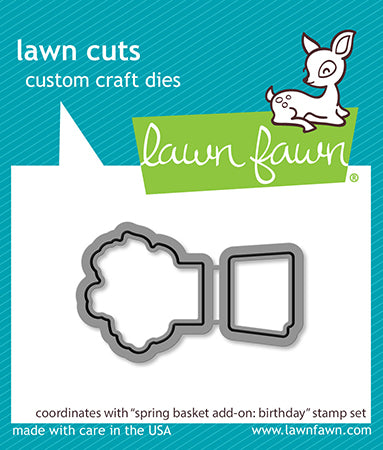 Spring Basket Add-On: Birthday Lawn Cuts