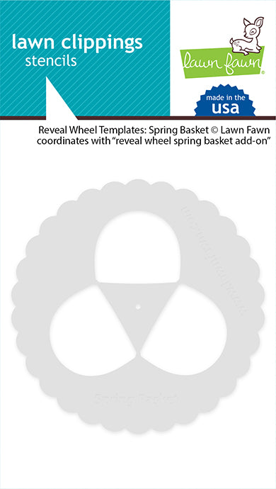 Reveal Wheel Templates: Spring Basket