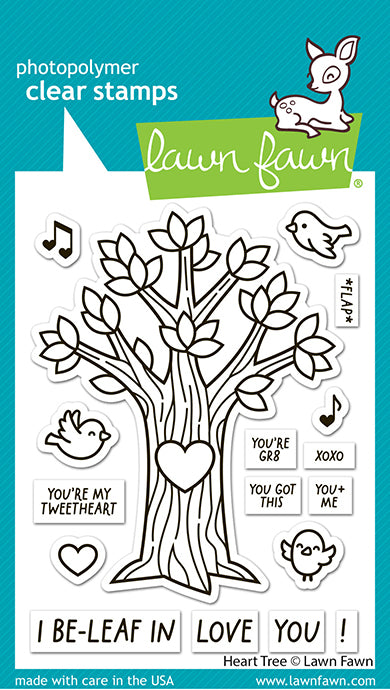 Heart Tree Stamp Set