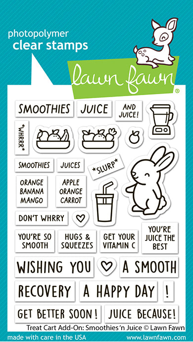 Treat Cart Add-On: Smoothies 'N Juice Stamp Set