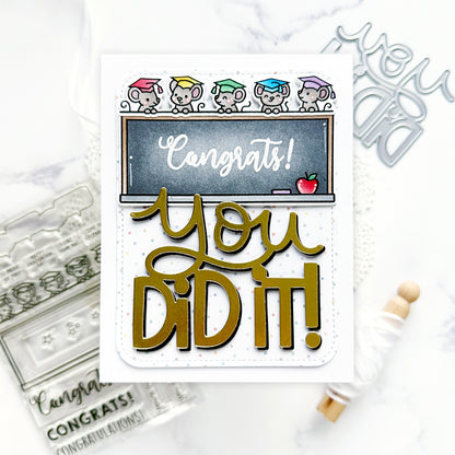 Simply Celebrate Graduation Stamp Set