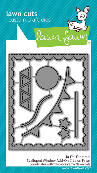 Ta-Da! Diorama! Scalloped Window Add-On Lawn Cuts