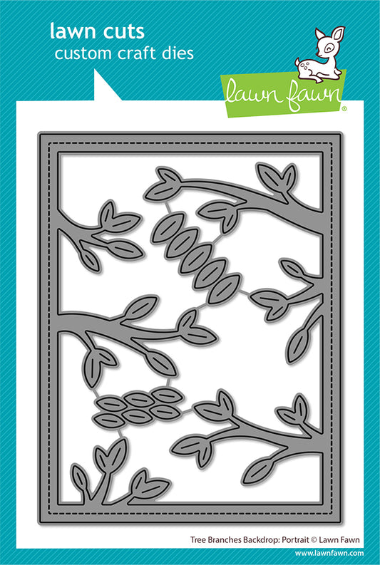 Tree Branches Backdrop: Portrait Lawn Cuts