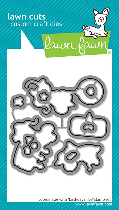 Birthday Mice Lawn Cuts