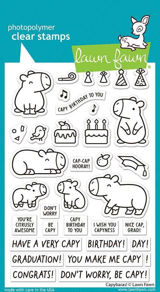 Capybaras! Stamp Set
